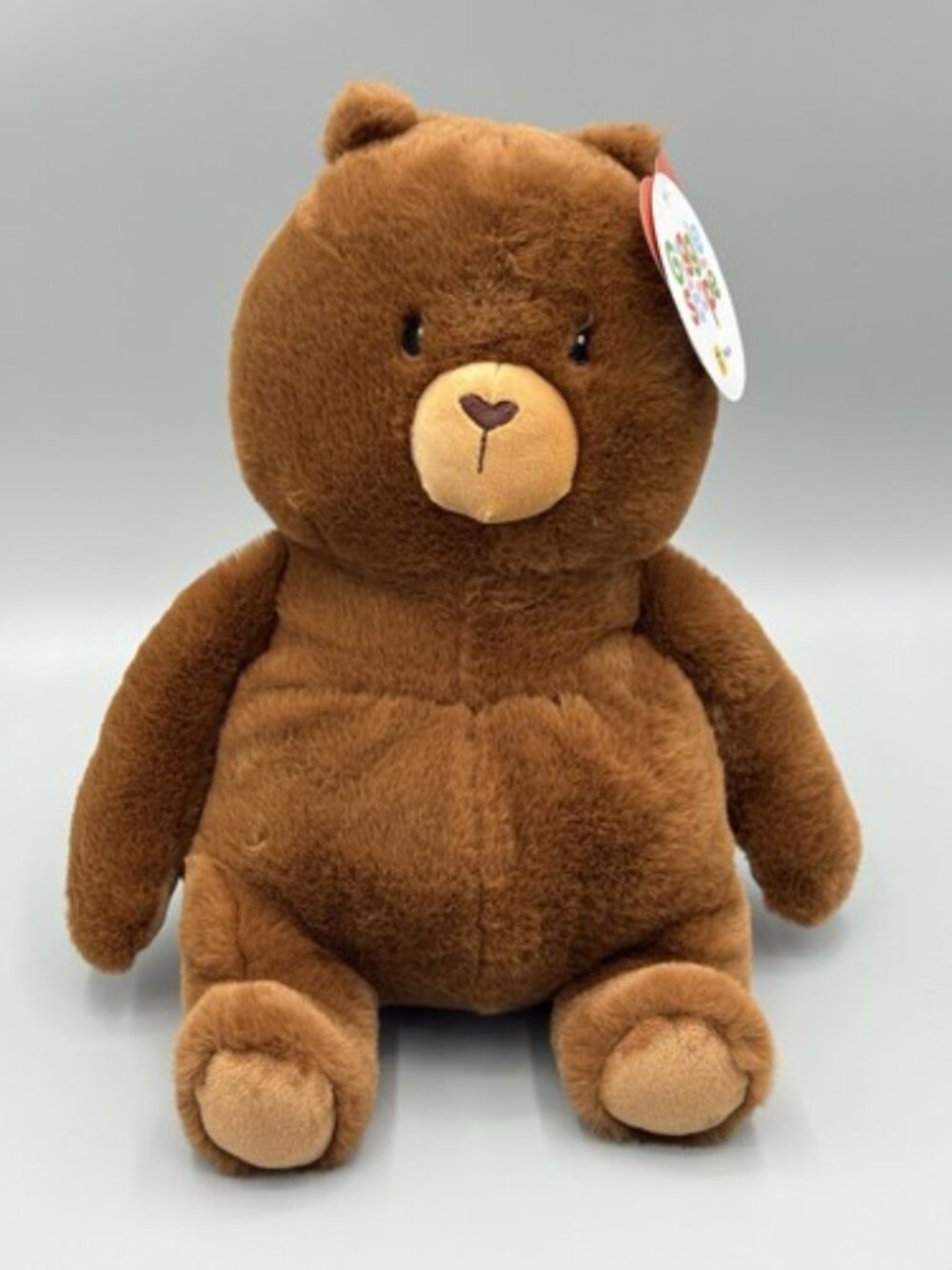 GiggleScape 12" Brown Bear Plush Stuffed Animal - NEW